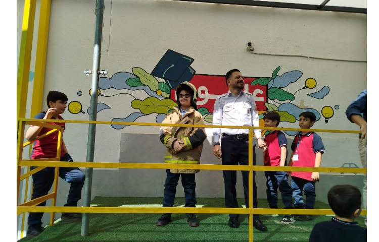 برگزاری مراسم روز آتشنشان 10