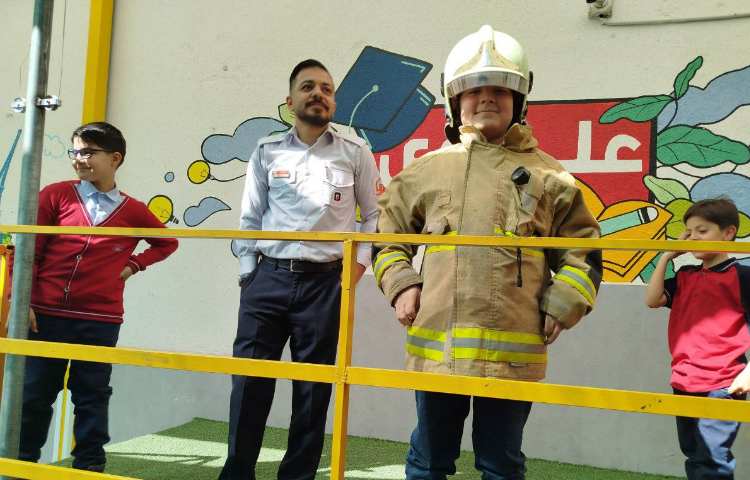 برگزاری مراسم روز آتشنشان 12