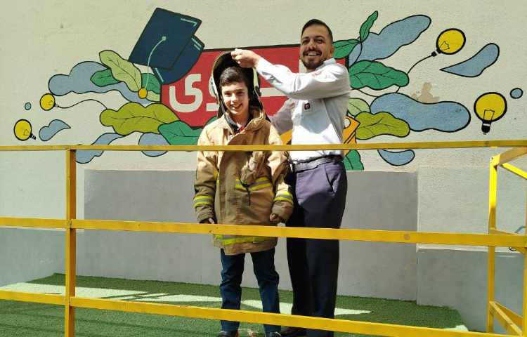 برگزاری مراسم روز آتشنشان 13