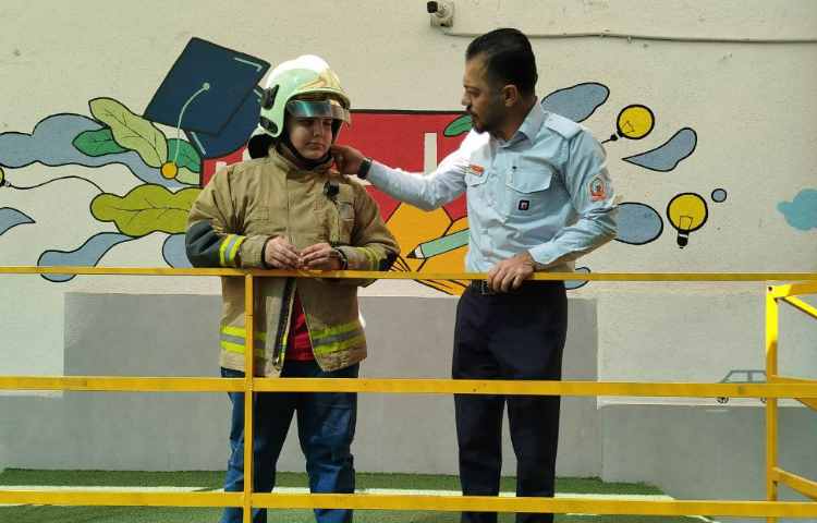 برگزاری مراسم روز آتشنشان 15