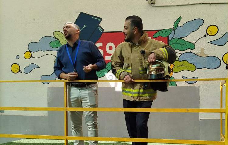 برگزاری مراسم روز آتشنشان 19