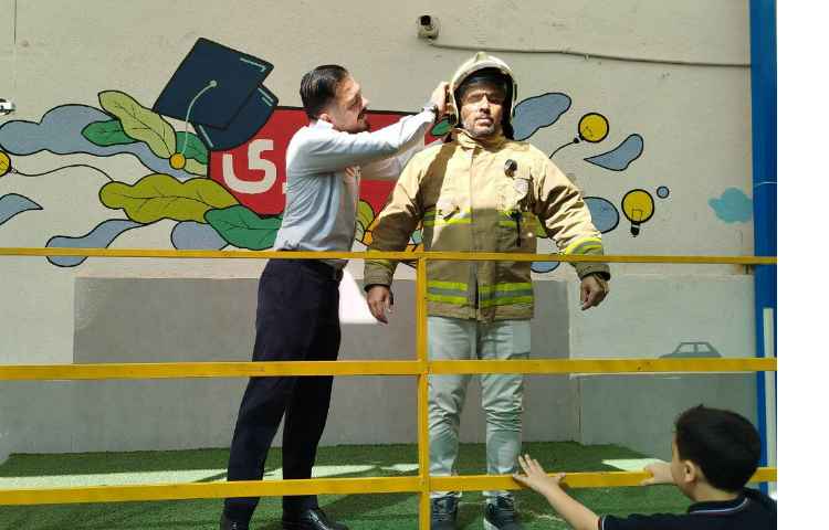 برگزاری مراسم روز آتشنشان 9