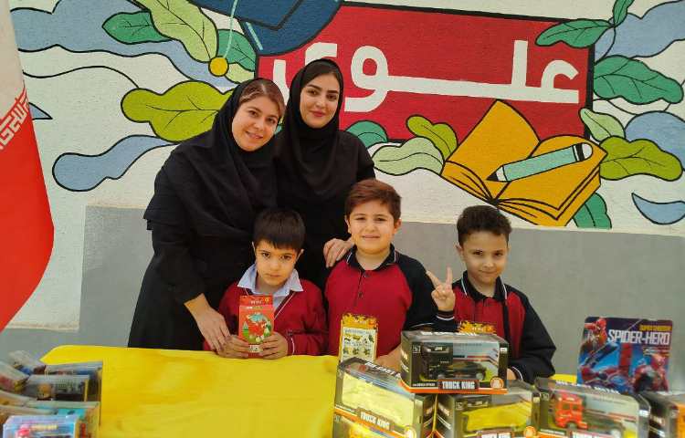 برگزاری مراسم سه شنبه داغ و اهدای جوایز دانش آموزان 6