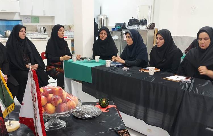 برگزاری مراسم سوگواری حضرت اباعبدالله ویژه همکاران 4