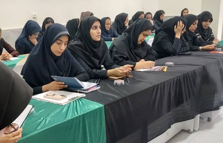 برگزاری مراسم سوگواری حضرت اباعبدالله ویژه همکاران