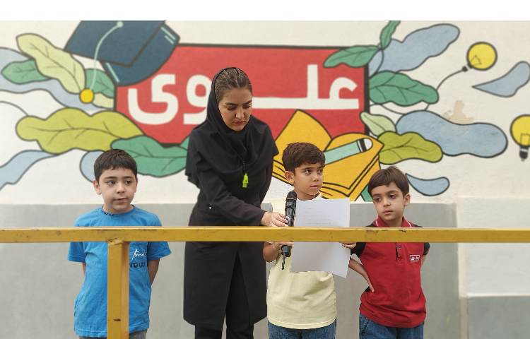 برگزاری مراسم صبحگاهی تمامی پایه ها 3