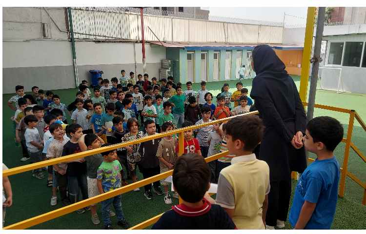 برگزاری مراسم صبحگاهی تمامی پایه ها 5