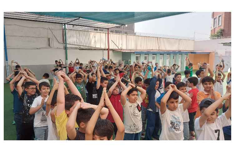 برگزاری مراسم صبحگاهی تمامی پایه ها 6