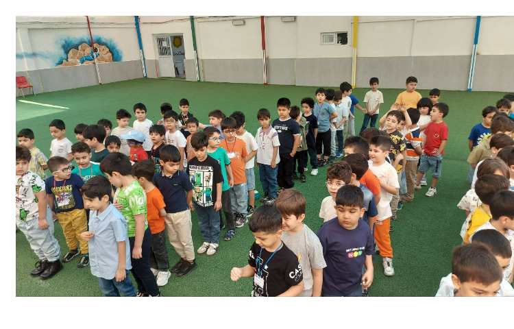 برگزاری مراسم صبحگاهی در سومین هفته پایگاه تابستانی 10