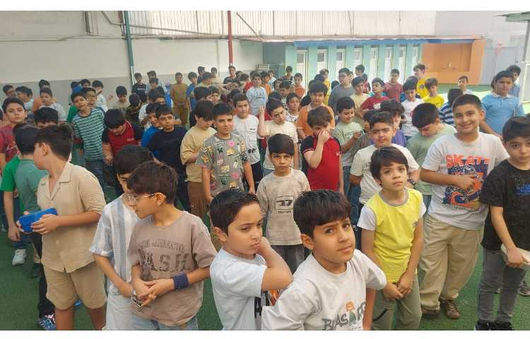 برگزاری مراسم صبحگاهی 1