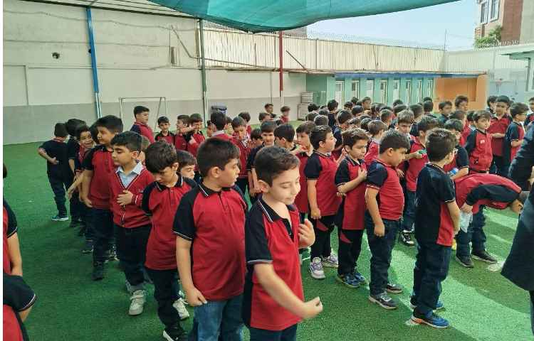 برگزاری مراسم صبحگاهی 1