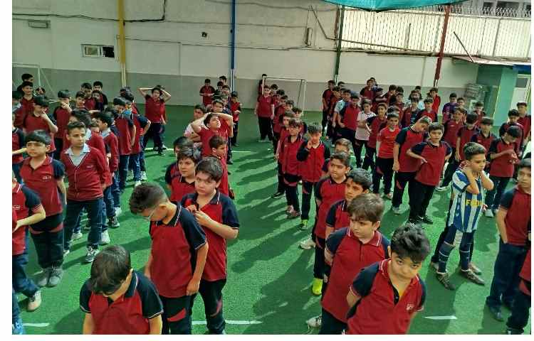 برگزاری مراسم صبحگاهی 1