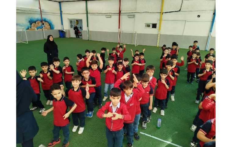 برگزاری مراسم صبحگاهی 1