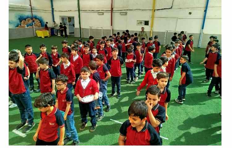 برگزاری مراسم صبحگاهی 1