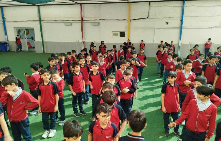 برگزاری مراسم صبحگاهی 1