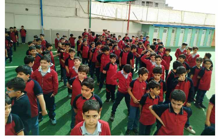 برگزاری مراسم صبحگاهی 1