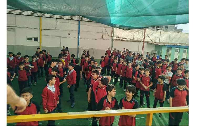 برگزاری مراسم صبحگاهی 1