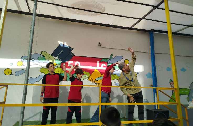 برگزاری مراسم صبحگاهی 1