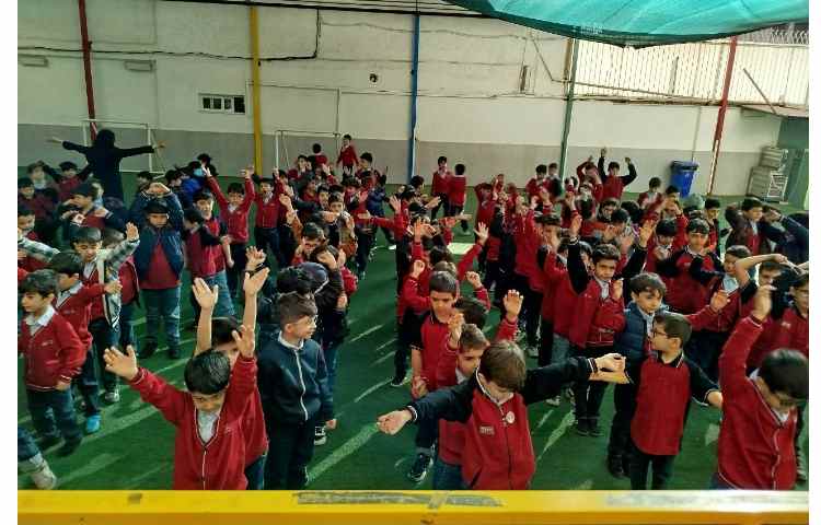 برگزاری مراسم صبحگاهی 1