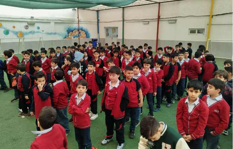 برگزاری مراسم صبحگاهی 1