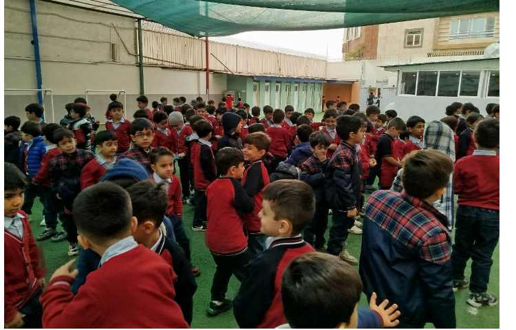 برگزاری مراسم صبحگاهی 1