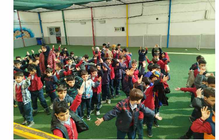 برگزاری مراسم صبحگاهی 1