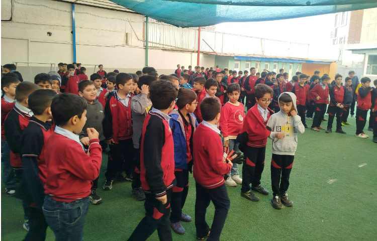 برگزاری مراسم صبحگاهی 1