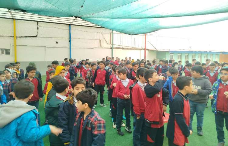 برگزاری مراسم صبحگاهی 1