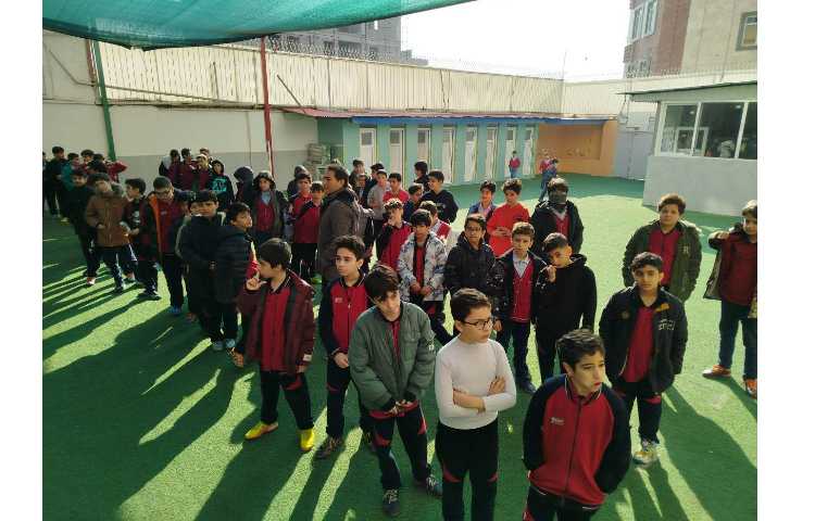 برگزاری مراسم صبحگاهی 1