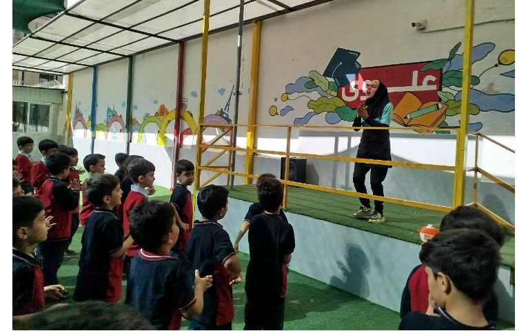 برگزاری مراسم صبحگاهی 10