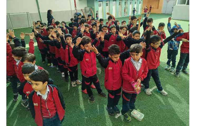 برگزاری مراسم صبحگاهی 10