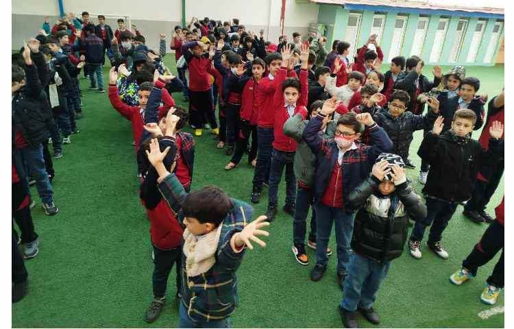 برگزاری مراسم صبحگاهی 11