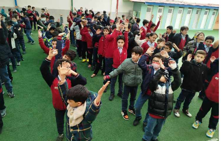 برگزاری مراسم صبحگاهی 12