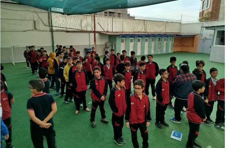 برگزاری مراسم صبحگاهی 122