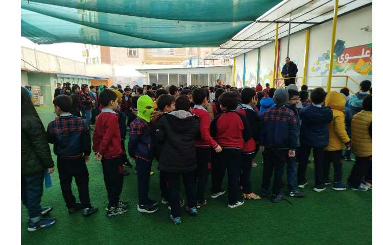 برگزاری مراسم صبحگاهی 13