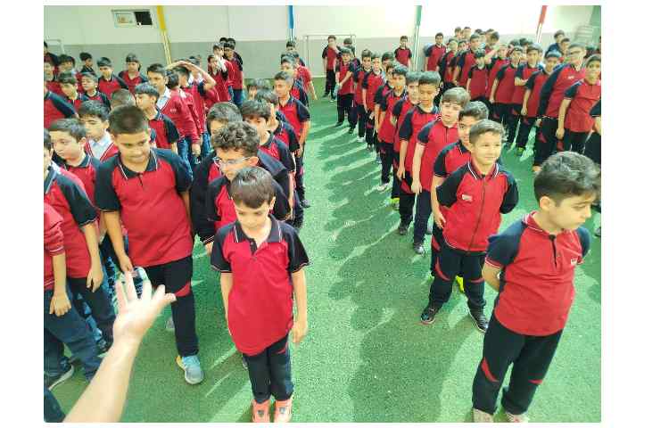 برگزاری مراسم صبحگاهی 2