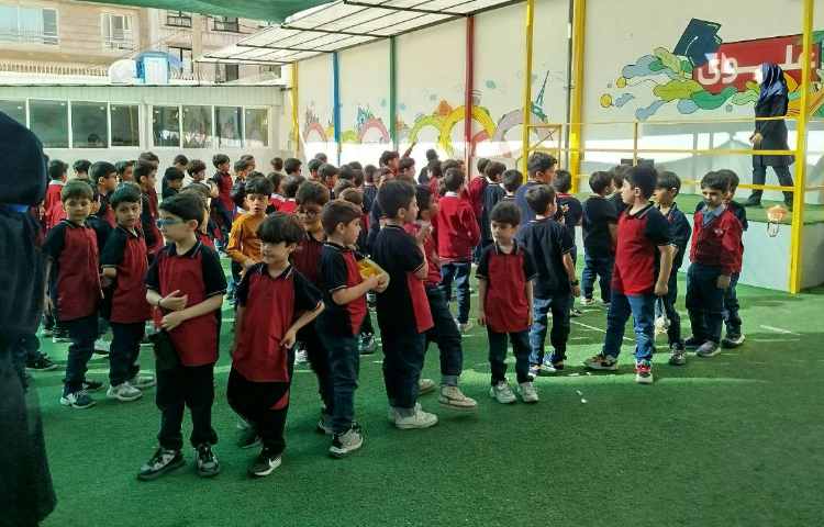 برگزاری مراسم صبحگاهی 2