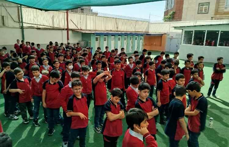 برگزاری مراسم صبحگاهی 2