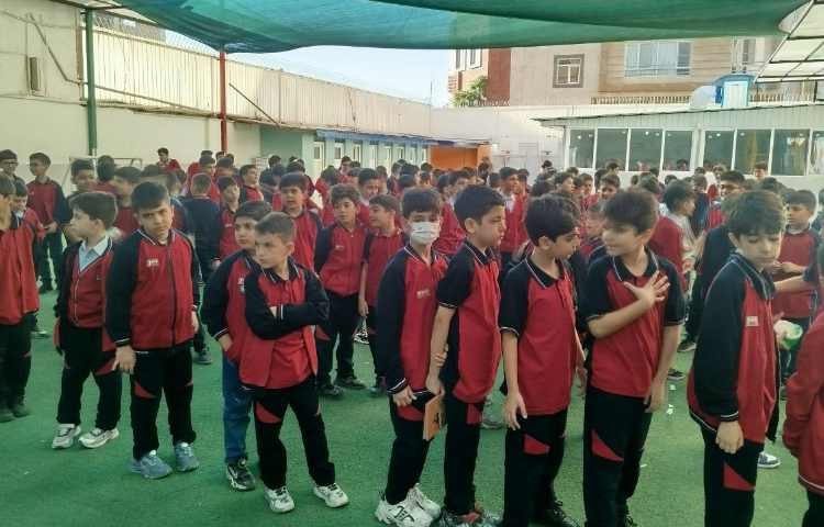 برگزاری مراسم صبحگاهی 2