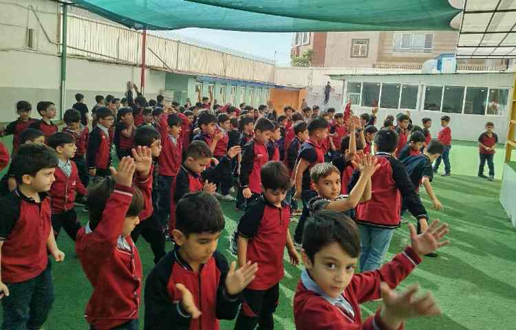 برگزاری مراسم صبحگاهی 3