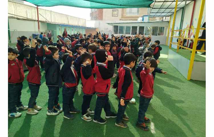 برگزاری مراسم صبحگاهی 3