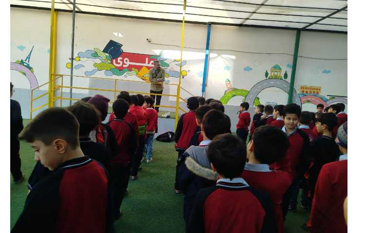 برگزاری مراسم صبحگاهی 3