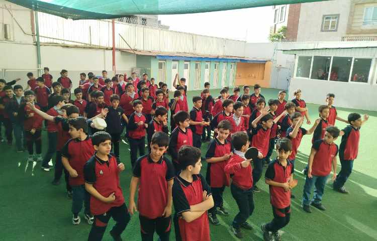 برگزاری مراسم صبحگاهی 4