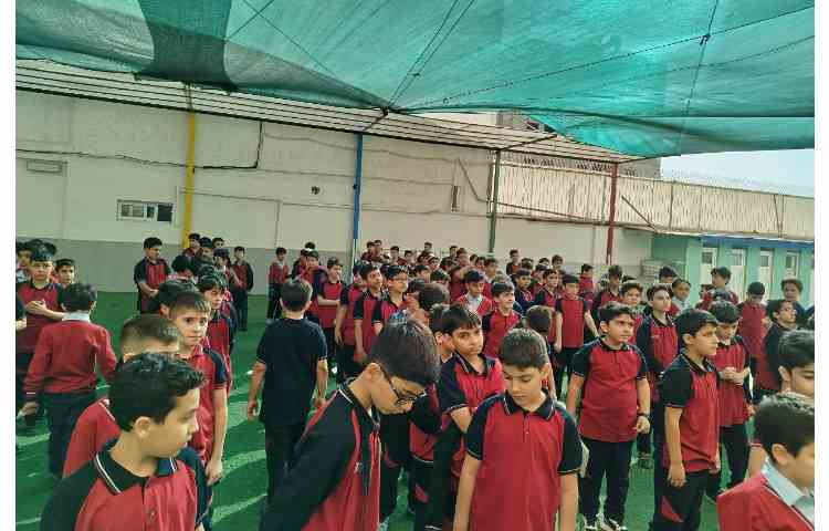 برگزاری مراسم صبحگاهی 4