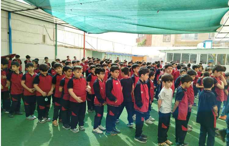 برگزاری مراسم صبحگاهی 5