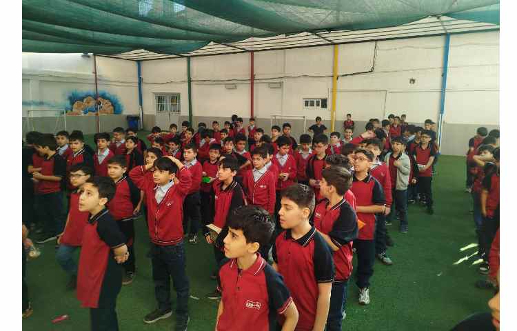 برگزاری مراسم صبحگاهی 5