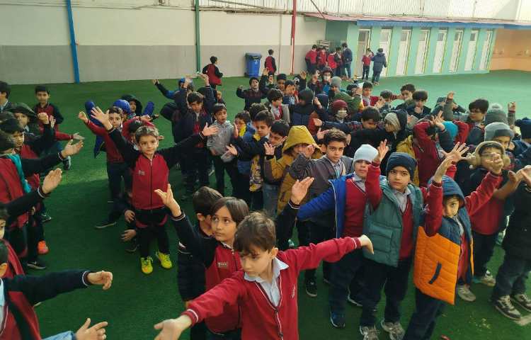 برگزاری مراسم صبحگاهی 5