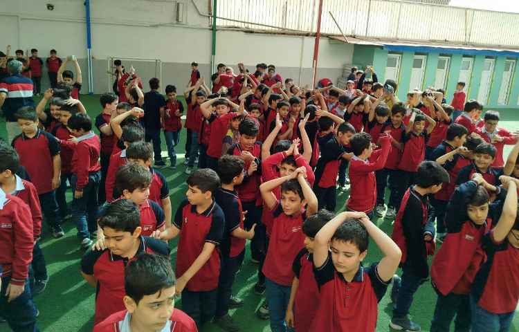 برگزاری مراسم صبحگاهی 6