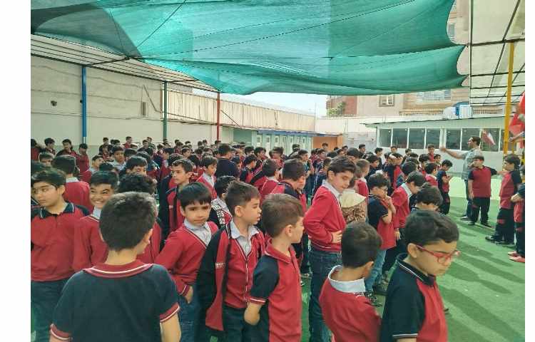 برگزاری مراسم صبحگاهی 6