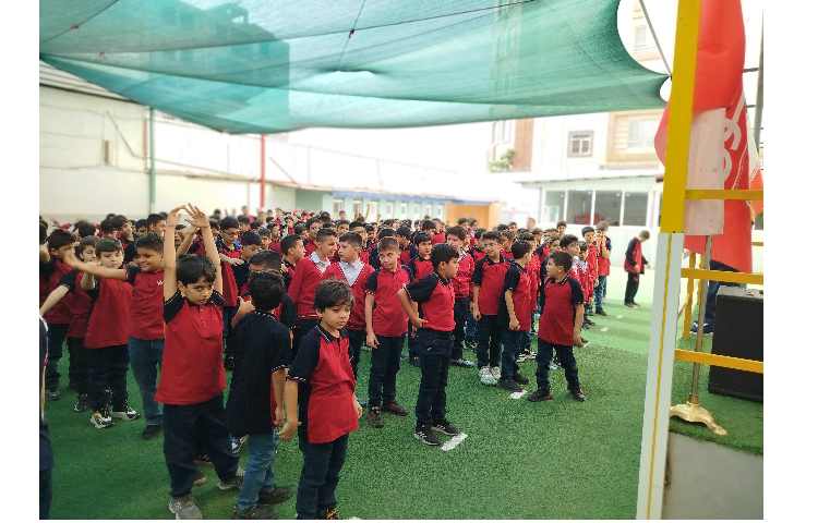 برگزاری مراسم صبحگاهی 7